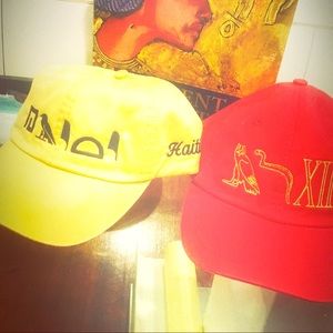 T-shirts and hats